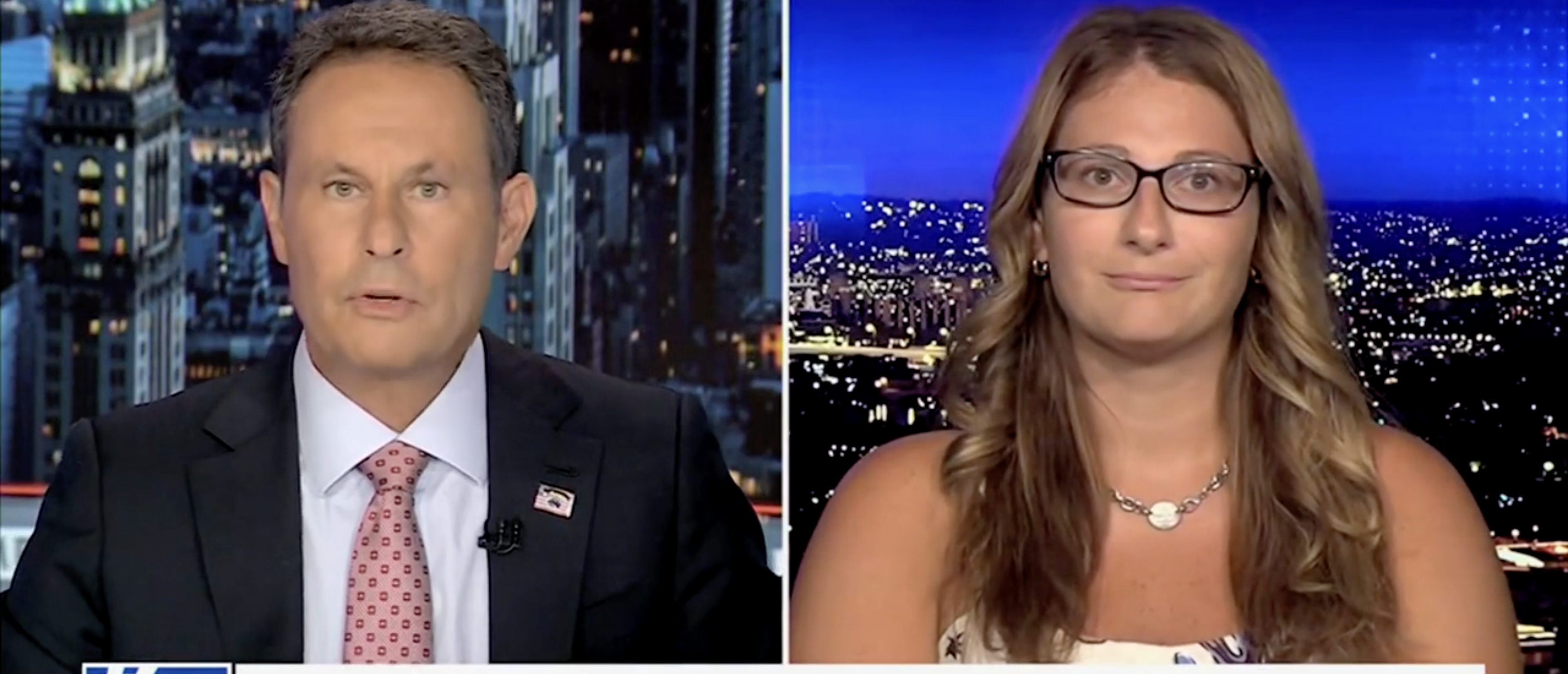  Angela Tarpinian-Jachym on "Jesse Watters Primetime" discussing brothers death [Screenshot/Fox News/"Jesse Watters Primetime"]